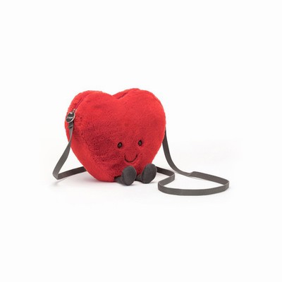 Jellycat Amuseables Heart Bag Australia | 835109SWU